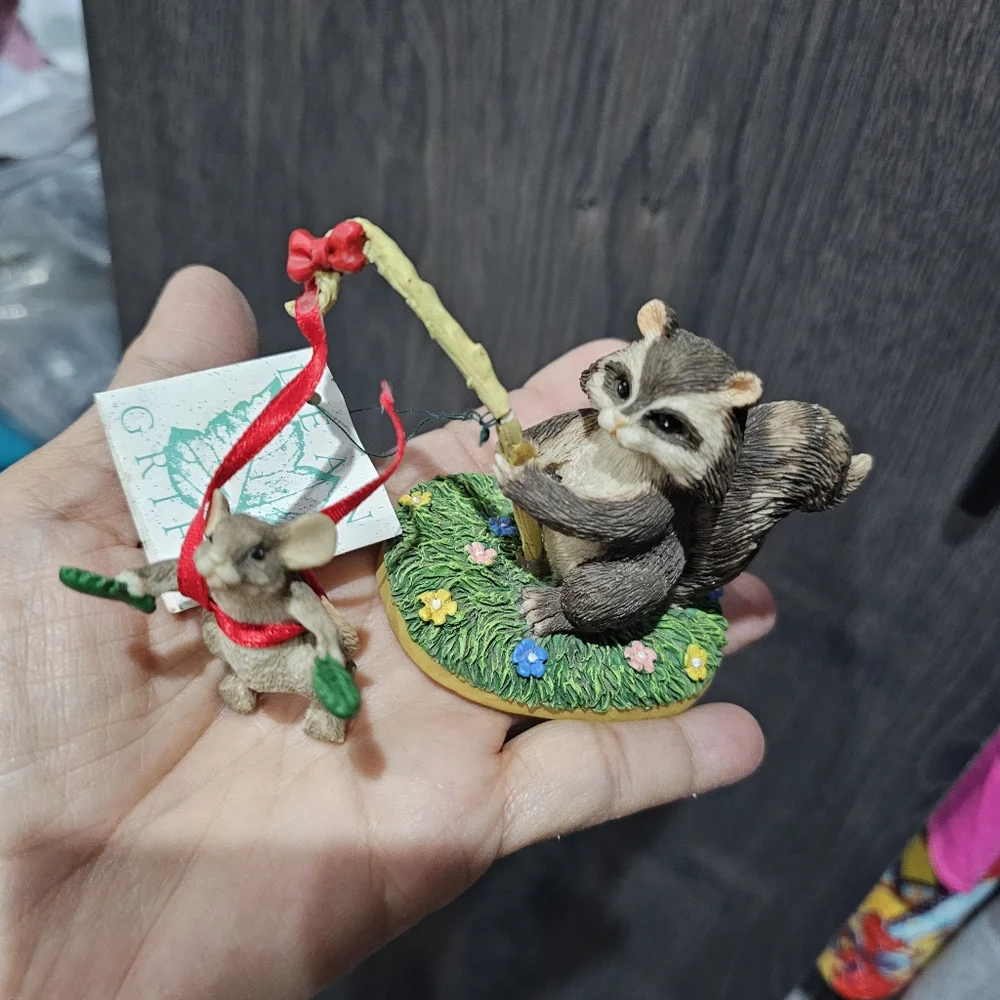 Charming Tails Training Wings Mouse Figure 87/398 Fitz & Floyd READ